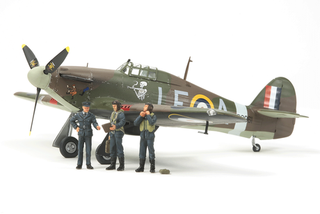 1/48 Hawker Hurricane Mk.I W/3 Figures