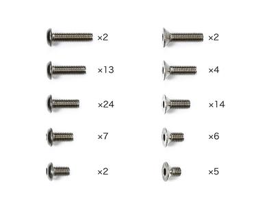 Rc Td4 Titanium Screw Set none