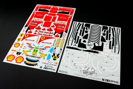 Rc F2012 Spare Sticker Set none