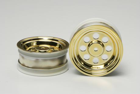 Rc Fox Front Wheels Gold Plated