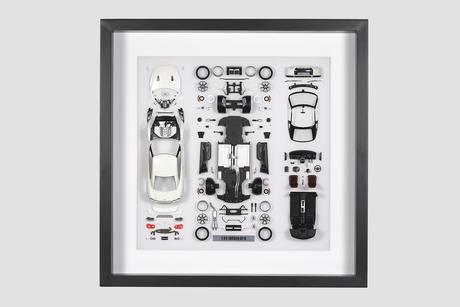 1/24 Nissan Gt-R Parts Panel White Pearl