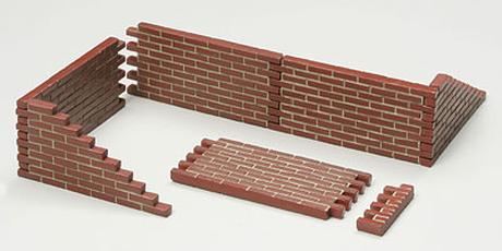 Brick Wall Set Finished Model