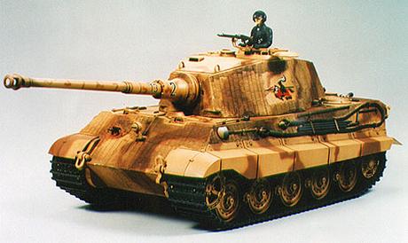 Rc German King Tiger Tank Kit "Production Turret"