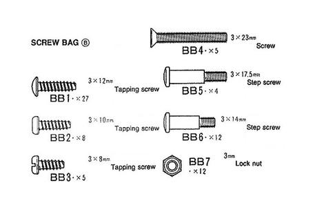 Rc Screw Bag B: 56302 none