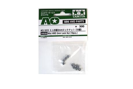 Jr 2Mm Lock Nut 10Pcs