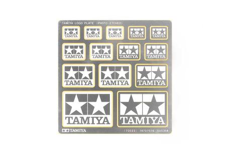 Tamiya Logo Plate Photo Etched