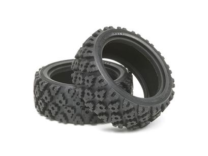 Rc Rally Block Tire Set (1Pr)