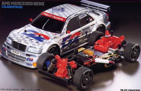 Rc Amg Mercedes-Benz Dtm D2 Ta02