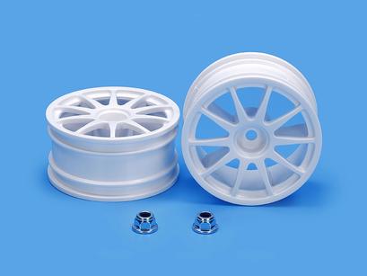Rc 10 Spoke One-Piece Wheels (1Pr)