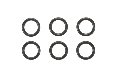 Jr Rubber Rings 6Pcs For 13-12Mm Double Alum Roller