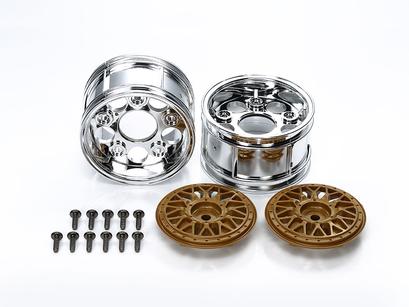 Rc 2-Piece Wide Mesh Wheels (1Pr)