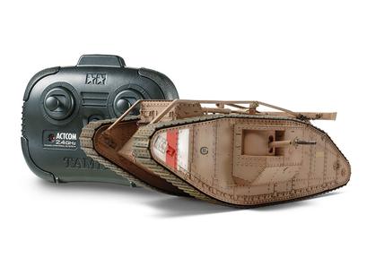 Rc British Tank Mk.Iv Male W/Control Unit