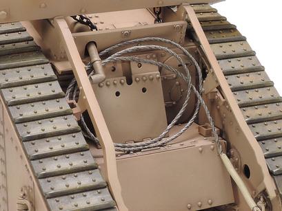 Rc British Tank Mk.Iv Male W/Control Unit 6 Rc British Tank Mk.Iv Male W/Control Unit
