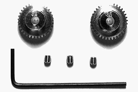 Rc 0.4 Aluminum Gear (34/35) none