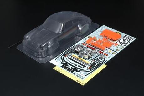 Rc Tt Body Set Porsche Turbo 1/12 Gt01 Jagermeister