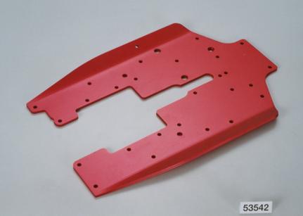 Rc Gp Tgm-02 Chassis Plate Red
