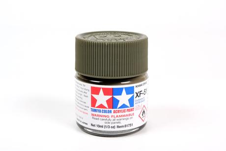 Acrylic Mini Xf-51 Khaki Drab 10Ml Bottle