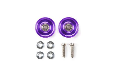 Jr 13Mm Alum Ball Race Rollers Ringless/Purple