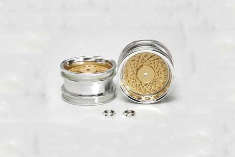 Rc Gt01 Gold Mesh Wheels Rear