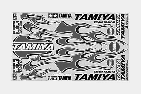 Rc Body Sticker Flame/Flare Type B