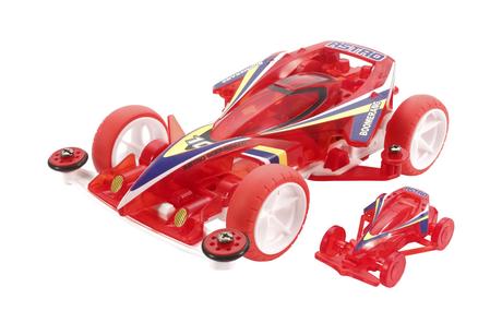 Jr Astro-Boomerang Clear Red Super-1 Chassis Special