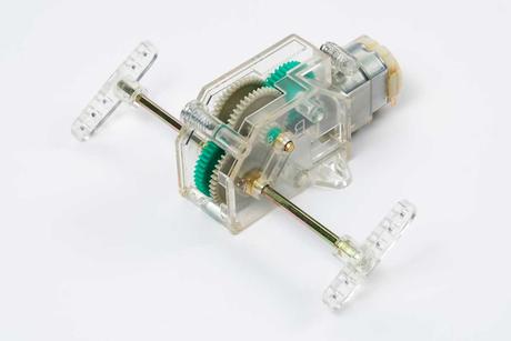 4-Speed Crank Axle Gearbox Clear