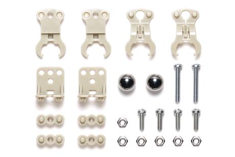Low-Profile Ball Casters 2Pcs none