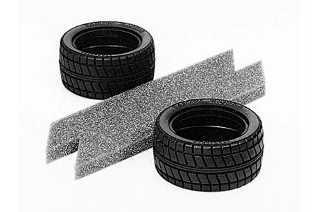 Rc Gp Tgx Racing Radial Tires W/Inner Sponge