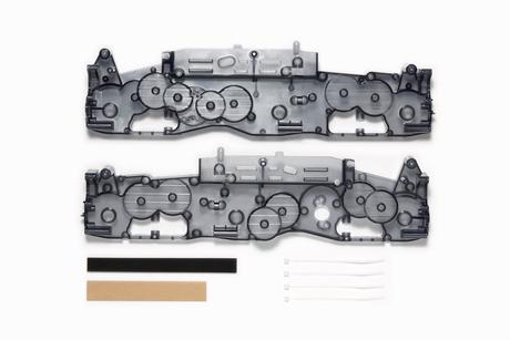 Rc G6-01 D Parts (Chassis) Clear Gray