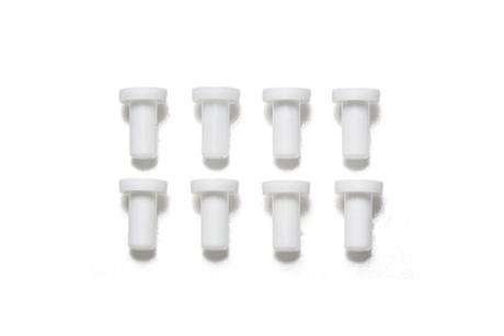 Jr Bushing (White, 8Pcs) For Aluminum Wheels