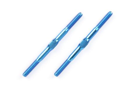 Rc 3X45Mm Blue Titanium Turnbuckle Shaft (2 Pcs)