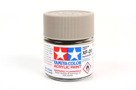 Acrylic Xf-20 Medium Gray 23Ml Bottle