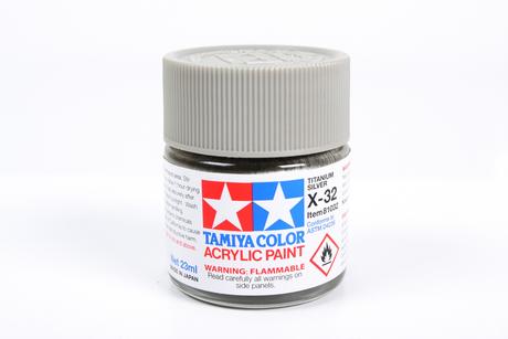 Acrylic X-32 Titanium Silver 23Ml Bottle
