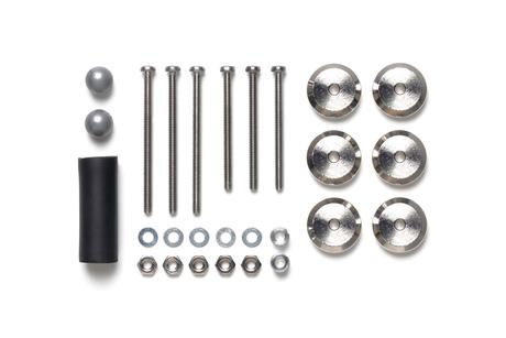 Jr Adjustable Mass Dampers 2.5G Weights X6/Silver