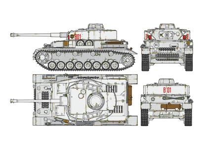 1/16 German Pz.Kpfw Iv Ausf.J W/Single Motor 7 1/16 German Pz.Kpfw Iv Ausf.J W/Single Motor