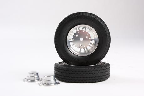 Rc 20-Spoke Aluminum Wheels Outside Rear/1Pr