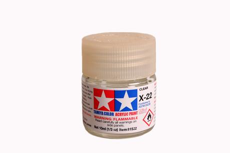 Acrylic Mini X-22 Clear 10Ml Bottle