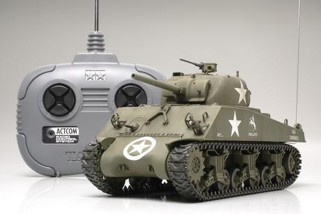 1/35 Rc M4A3 Sherman Tank W/4Ch Transmitter