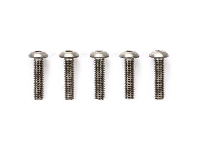 Rc 3X12Mm Hex Socket Screw 5Pcs Titanium