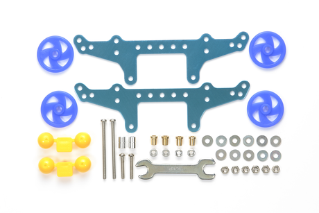 Jr Alum Rr Double Plate Set Light Blue