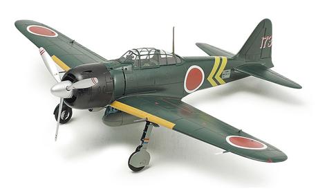1/72 Mitsubishi A6M3 (Zeke) 3A Zero Fighter Model 22