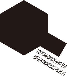 Brush Paint For Polycarbonate Black