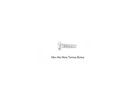 Rc 3X10Mm Hex Head Tap Screw (10Pcs)