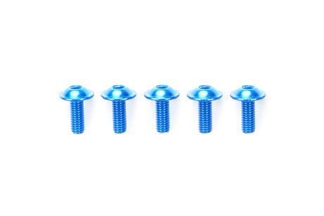 Rc 3X6Mm Aluminum Screws Blue