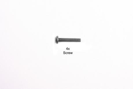 Rc 3X15Mm Screw: 58371 Round Head Socket Screw