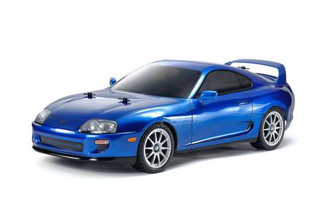 Rc Toyota Supra Jza80 Bt-01 Met Blue Painted Body