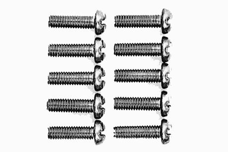 Rc 3X10Mm Titanium Rndhd Screw U53012