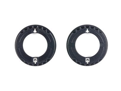 Rc Alum Diff Holders 0.5Mm Offset, 2Pcs
