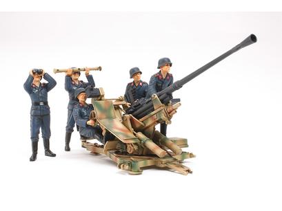 3.7Cm Flak37 Anti-Aircraft Gun W/Crew Set