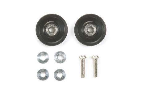 Jr 13Mm Alum Ball Race Rollers Ringless/Black